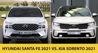 Chênh 9 triệu ở bản cao cấp nhất, Hyundai Santa Fe 2021 liệu có ăn đứt Kia Sorento?